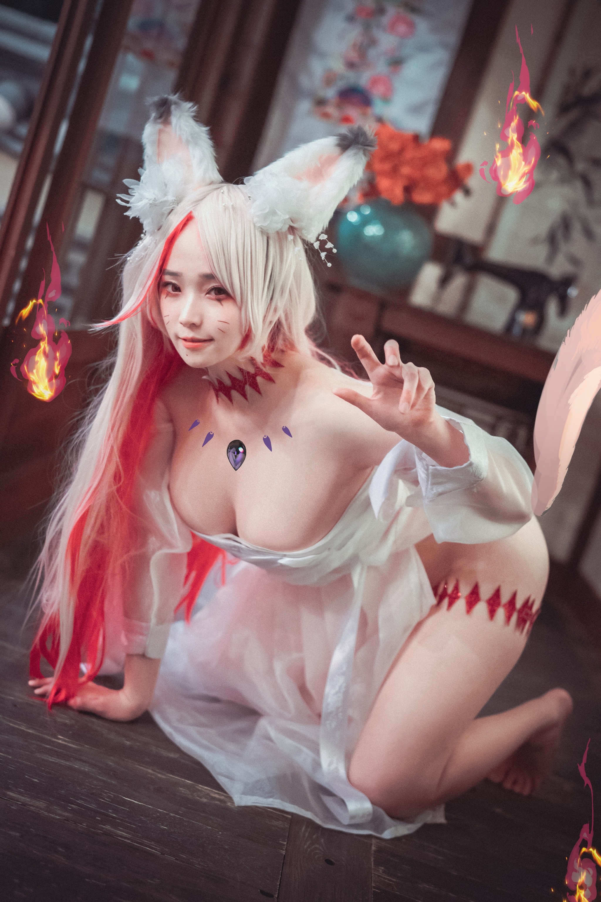 Bambi - NO.106 밤비(斑比) [DJAWA] The Tale of The Nine Tailed Fox [51P]-XikXak